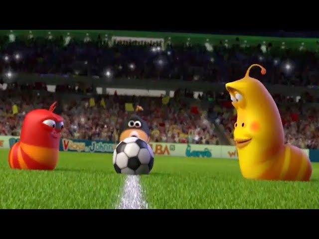 LARVA - THE LARVA WORLD CUP SONG | 2018 Cartoon | Videos For Kids | WildBrain Cartoons class=