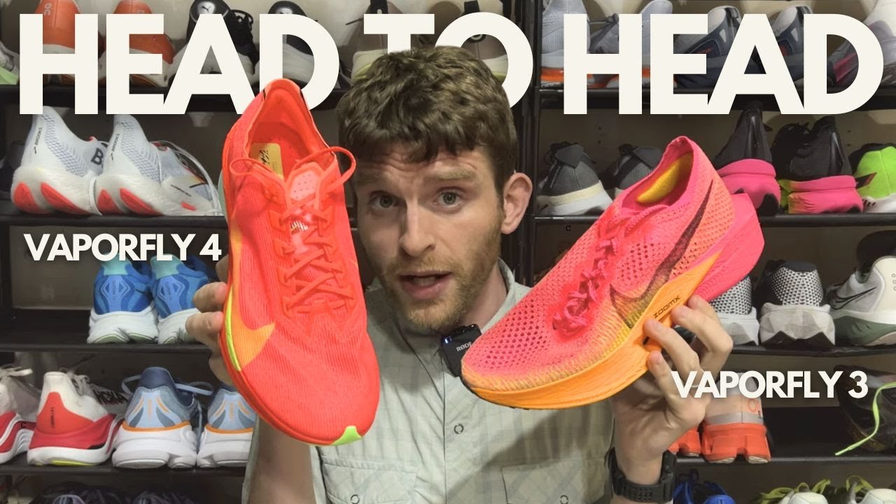 Nike Vaporfly 4 против Vaporfly 3 | Что выбрать?