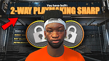I created the first ever 2 -Way Playmaking Sharp✅ on NBA2K21 I BEST OVERPOWERED BUILD in NBA2K21