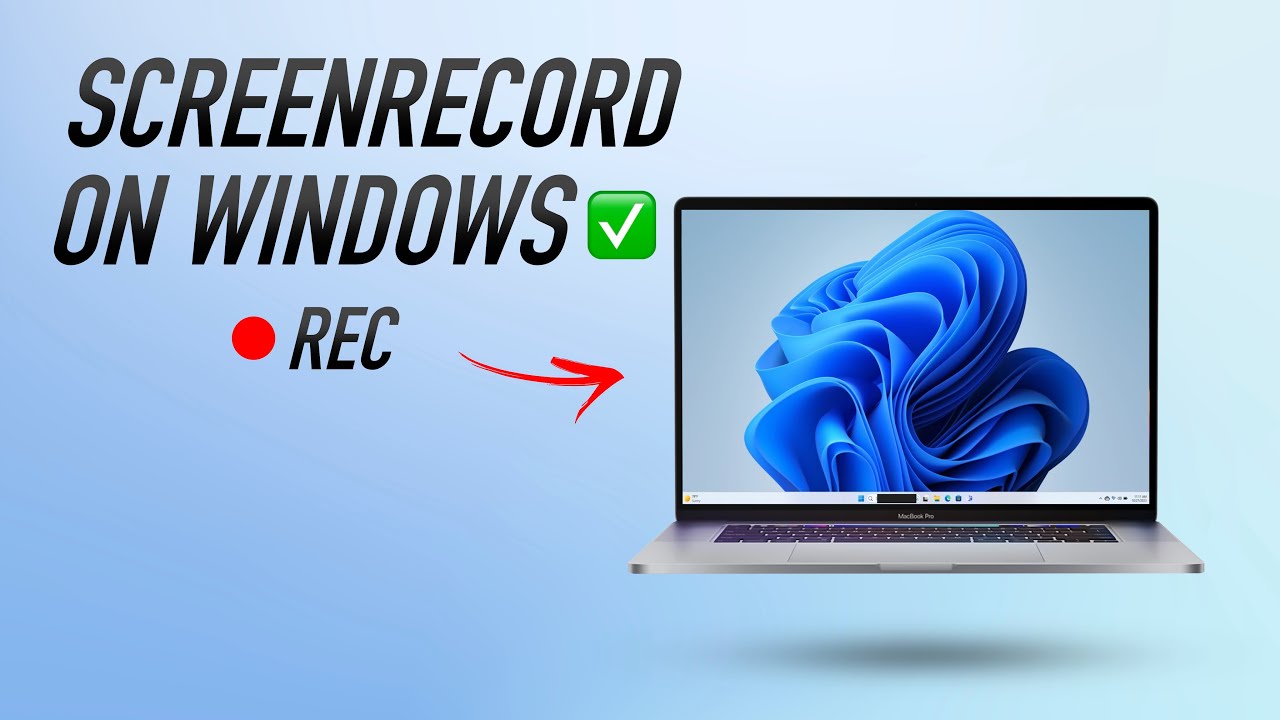 How To Screen Record On Laptop - YouTube
