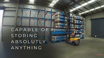 Cantilever Warehouse Racking in Melbourne - by Erect A Rack