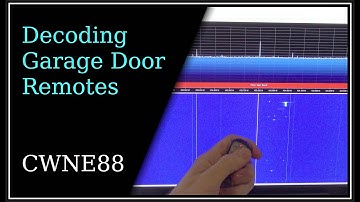Decoding Garage Door Remote Controls