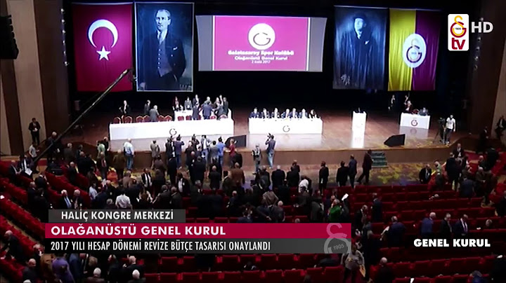 Galatasaray Spor Kulübü Olağanüstü Genel Kurul - 2. Bölüm (2 Aralık 2017)