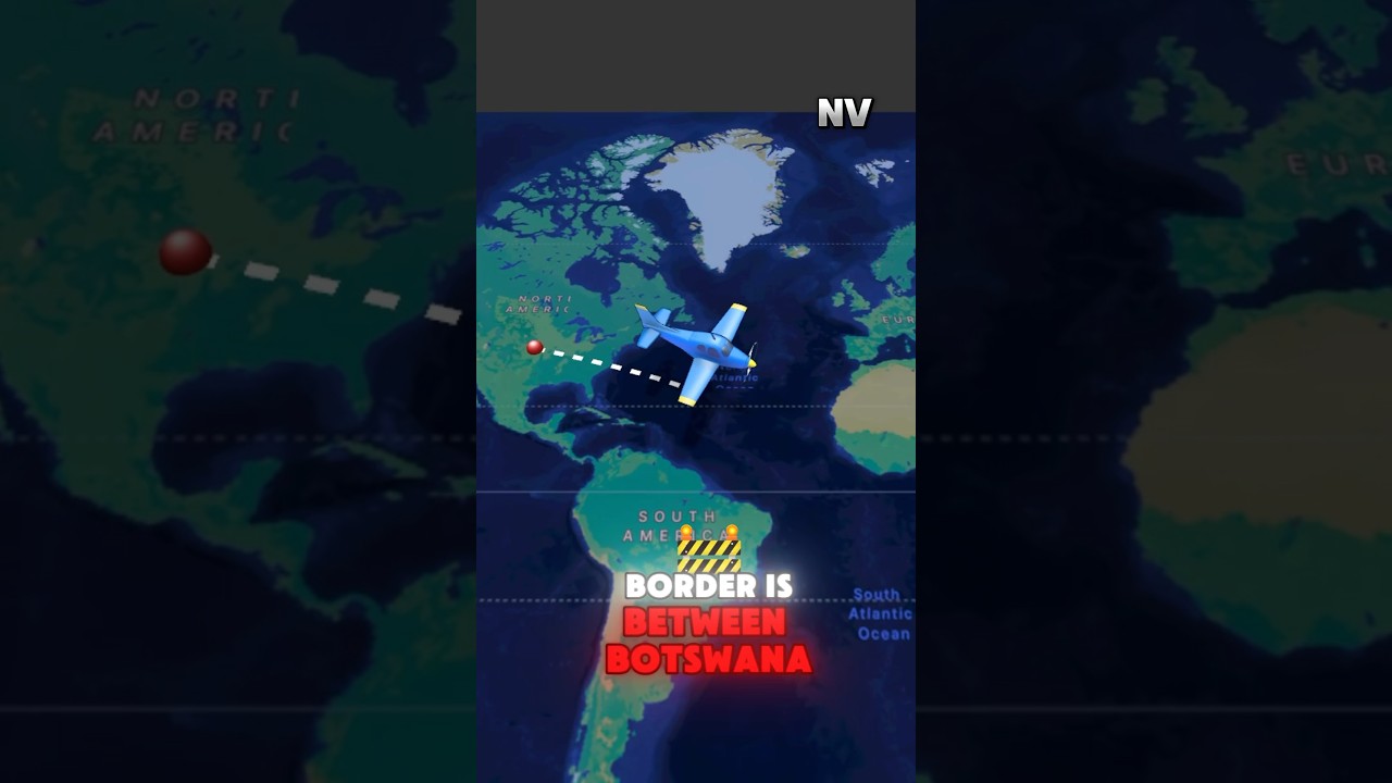 “World’s Shortest Border: Just 150 Meters Long!” 