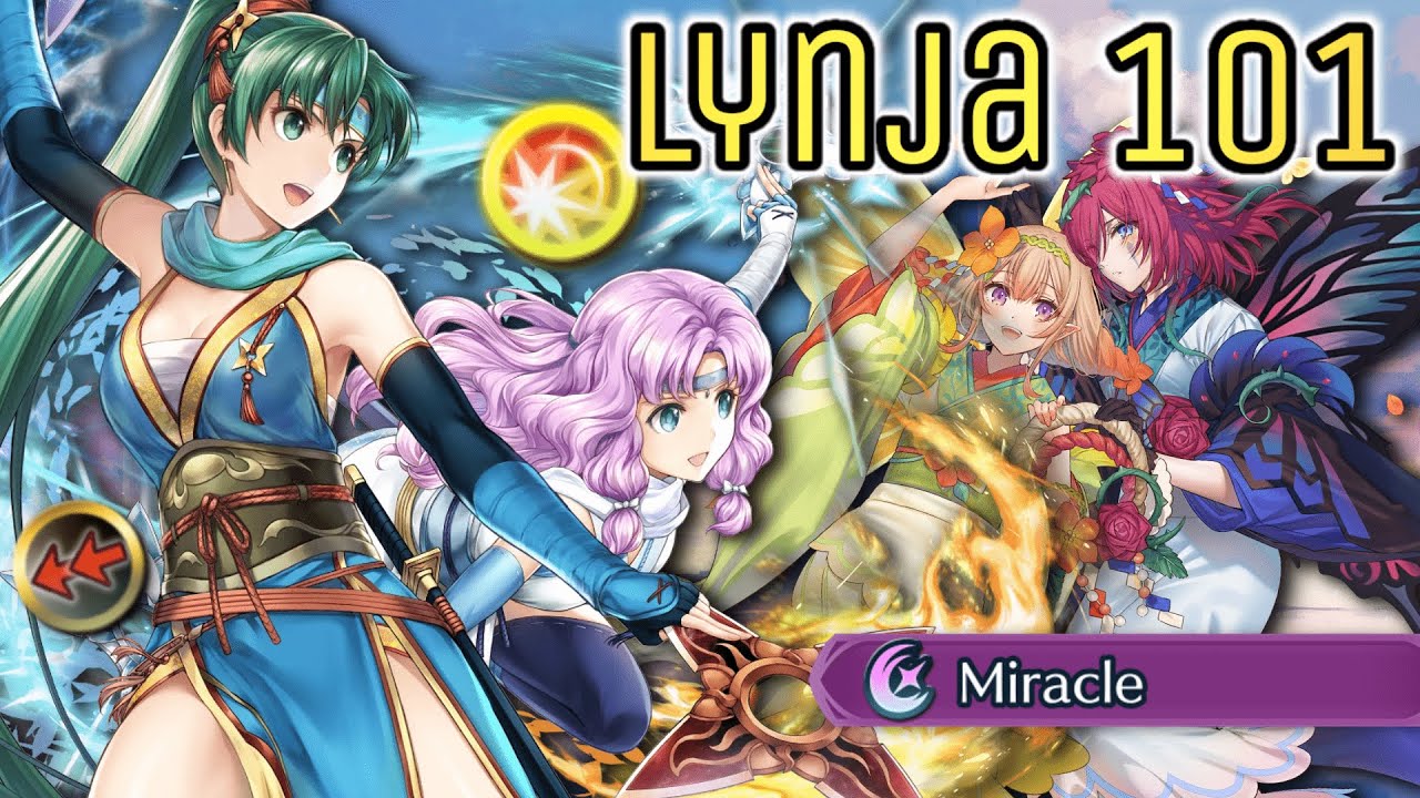 【FEH】Lynja is broken. - Duo Lyn Aether Raids Showcase (ft. Promisemeonething!)