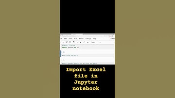 import file in Jupyter notebook #ai #python #mechinelearning #shorts #coding