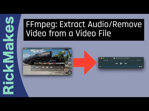 FFmpeg: Extract Audio/Remove Video from a Video File