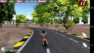 バイクカーブハリケーン （AE Moto GP）をやった screenshot 1