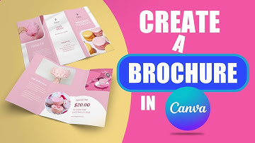 Create a Brochure in Canva | Tri-Fold Brochure Design