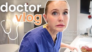 MY FIRST WEEKEND SHIFT AS A DOCTOR: vlog