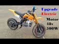 Upgrade Electric Motor 48v 500W For Moto Mini 49cc