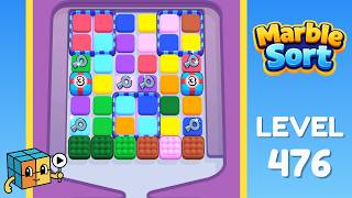 Marble Sort Level 476 Walkthrough Solution