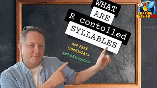 What Are R-Controlled Syllables Learn How to Teach R-Controlled Vowels with Fun Activities!