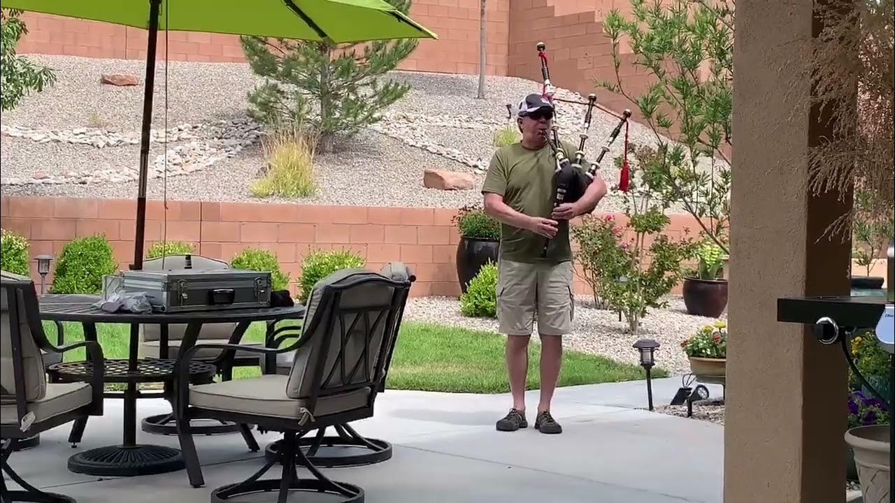 Taps on a bagpipe YouTube