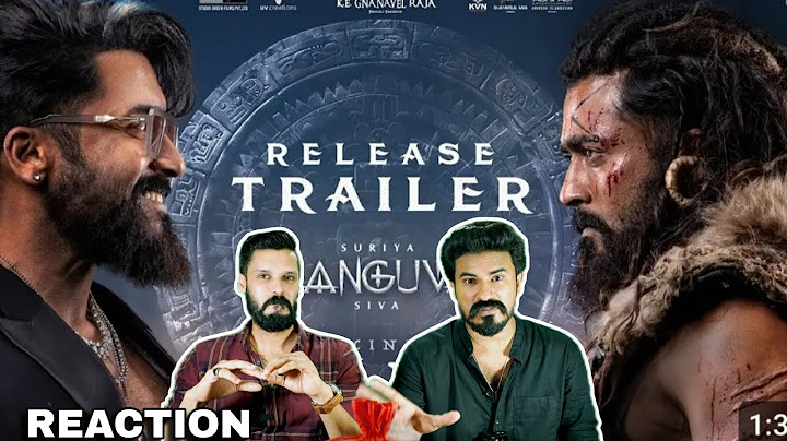 Kanguva Release Trailer Reaction | Suriya Karthi Bobby Deol Siva | Entertainment Kizhi