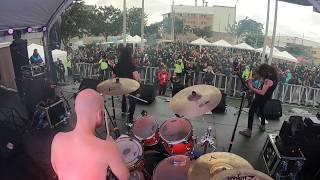 Black Mass - &quot;Virgin Sacrifice&quot; (Live Drum Cam) @ Puente Aranda Metal Rock 2019