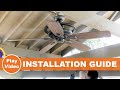 52" Misting Ceiling Fan Installation Guide