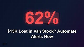 $15K Lost in Van Stock? Automate Alerts Now