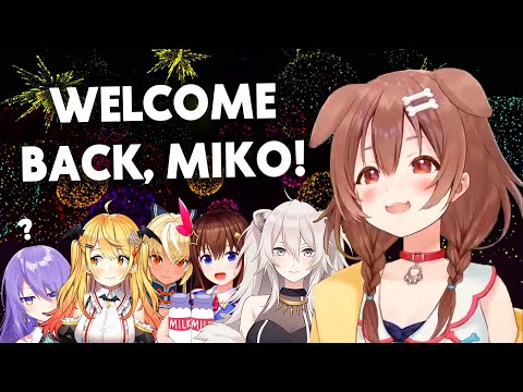 WELCOME BACK MIKO! [Korone & Friends]