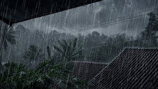 Silent Rain Sounds ⛈️ 3 HOURS (No Ads) | White Noise to Stop Overthinking &amp; Sleep Immediately