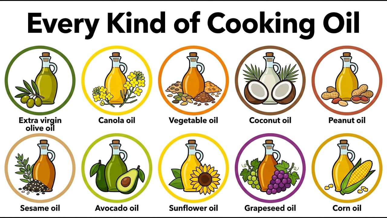 Every Kind of Cooking Oil Explained