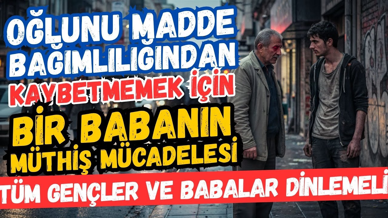 Madde Bağımlılığından Oğlunu Kurtarmaya Çalışan Babanın Müthiş Mücadelesi BABA VE EVLATLARINA ÖRNEK!