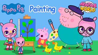 Peppa Pig In Avatar World Painting Full Episode