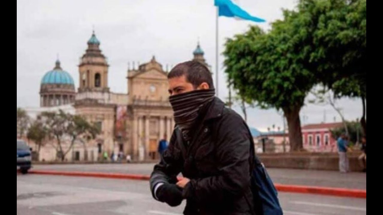 Explican sensación de frío y viento en Guatemala