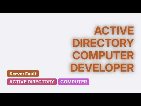 DevOps & SysAdmins: Sync AD thumbnailPhoto with all company computers