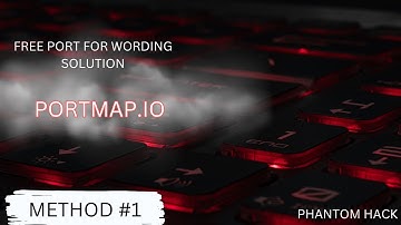 Lifetime Free Port forwarding without Router #Portmap.io (Remote Acess Trojan)