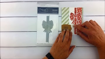 Introducing the Bow on the Border Crafting Die - Technique Tuesday