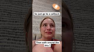 You’re kidding right? Go check on your actor friend #auditions #musicaltheatre #actorslife #actress