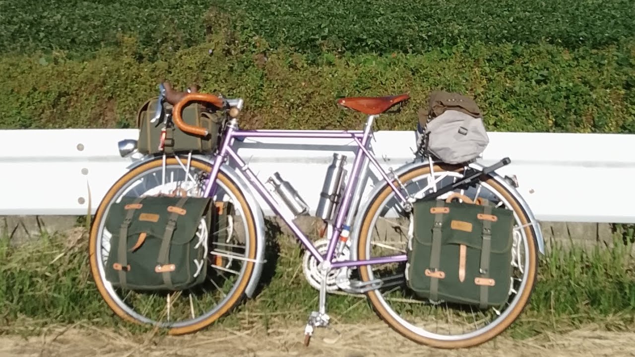 その後の秋台風〜めげずにキャンプ』#ランドナー - YouTube