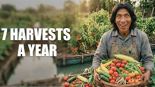 The Aztec Method That Grew 7 Harvests a Year Without Fertilizer or Irrigation