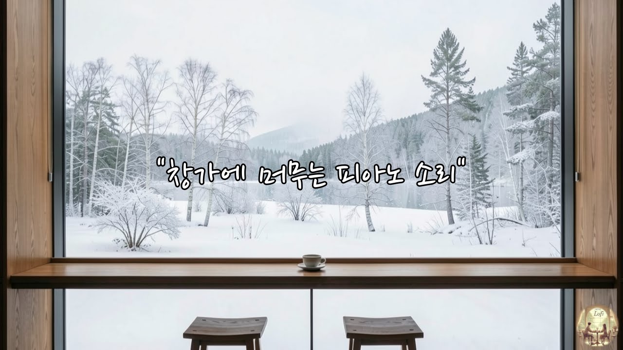 [Play List]창가에 머무는 겨울 아침 피아노 | 눈 내리는 고요한 시간 | 집중·휴식·수면(Winter Mornings by the Window Piano)