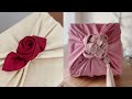 (ENG) 정사각형, 직사각형에 어울리는 보자기포장 giftwrapping #112