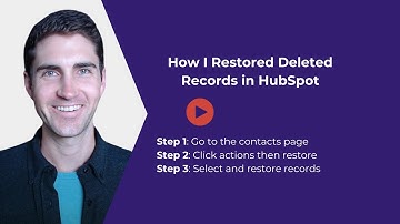 How I Restored Deleted Contacts in HubSpot