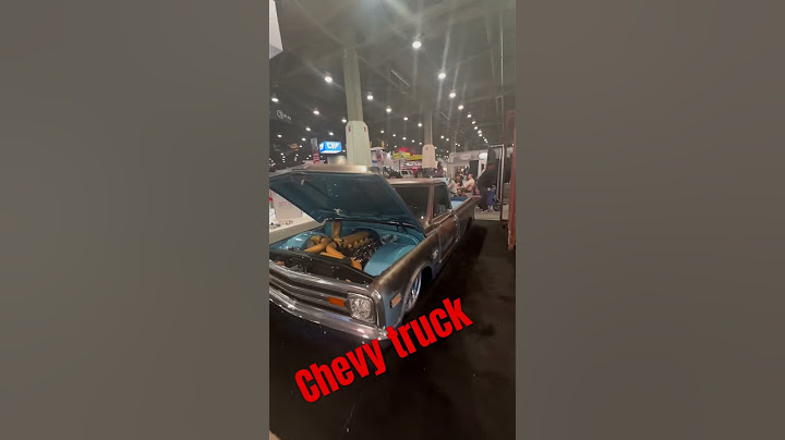 Chevy truck at SEMA 2023
