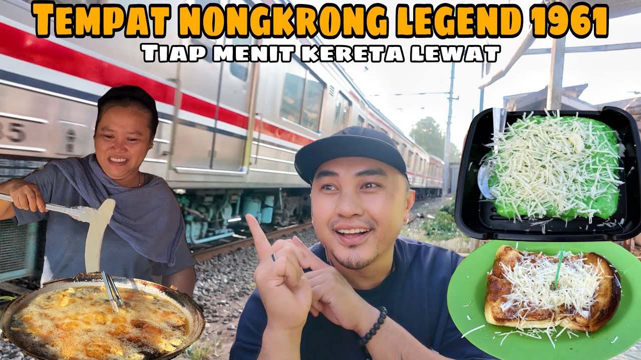 Kuliner di Menteng Warung Pancong Yaya ||  Dan Pisang Goreng Tanduk Mpok Nur || Street Food Jakarta 