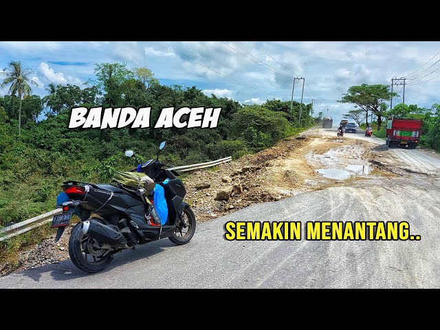 Eps. 8 Menuju BANDA ACEH Melalui LINTAS TIMUR, Lebih Bagus? | Touring KM 0 Sabang | Medan-Banda Aceh class=