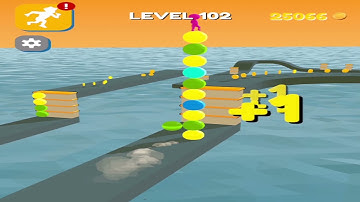 Stack Rider - All levels gameplay walkthrough (android ios) Level 102