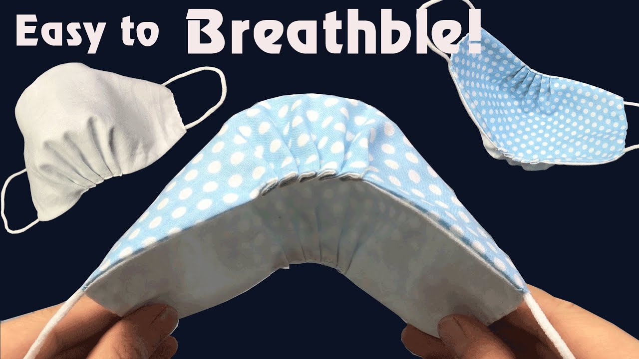 New Design Breathable DIY Mask The Mask does not touch your mouth and nose, easier to