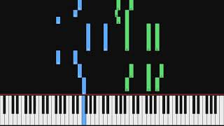 Enrique Granados - Marie Galante | Piano Visualization [OLD VERSION - See Description for Update]