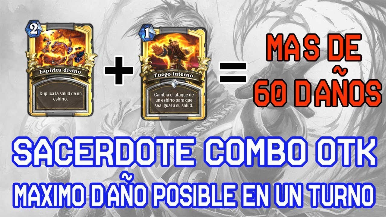 SACEROTE OTK - BUSCANDO EL MÁXIMO DAÑO EN UN TURNO - HEARTHSTONE EN ESPAÑOL