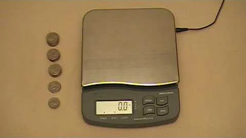 How To Make a 200g Test Weight w/Coins