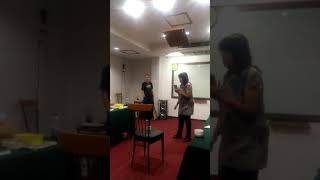 Celebrity Peer Teaching Practice on Receptive Listening by Ranjini Wealth