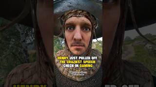 HENRY JUST PULLED OFF THE CRAZIEST SPEECH CHECK IN GAMING | Kingdom come Deliverance 2