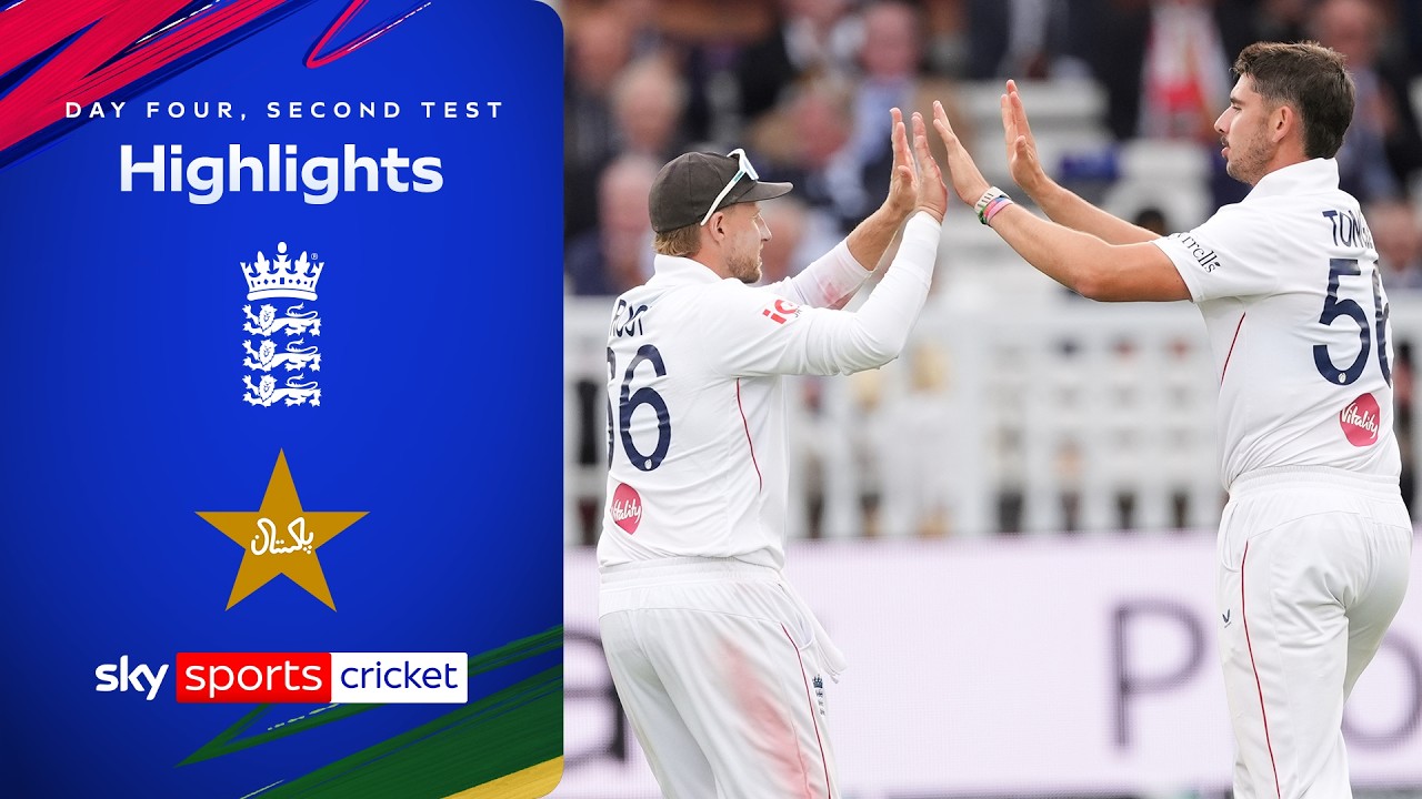 England seal series win against Pakistan at Lord's! | England vs Pakistan | Day 4, Second Test