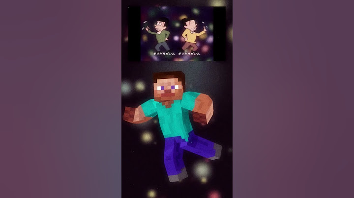 マイクラで「ギリギリダンス（はいよろこんで / こっちのけんと）」 #マインクラフト #minecraft
