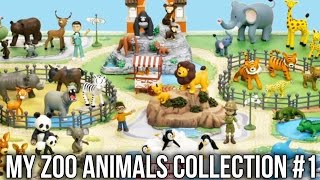 My Zoo Animals Collection RBA Pt 1: Giraffe Dolphin Penguin Lion Panda Tiger Kangaroo Koala Elephant